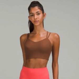 Like a cloud ribbed longline bra light support b/c cup